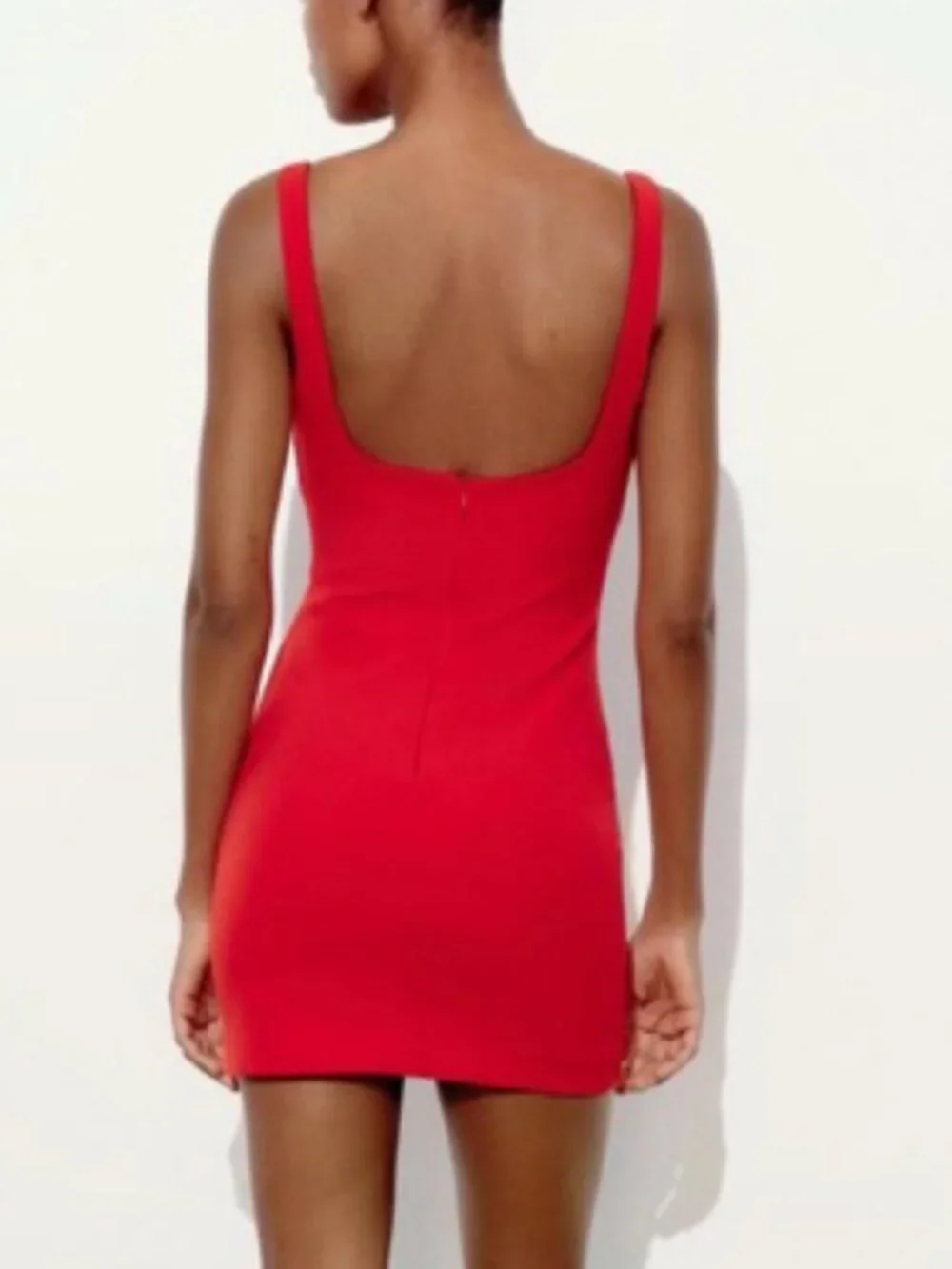 Red Bodycon Dress - Picture 4 of 5